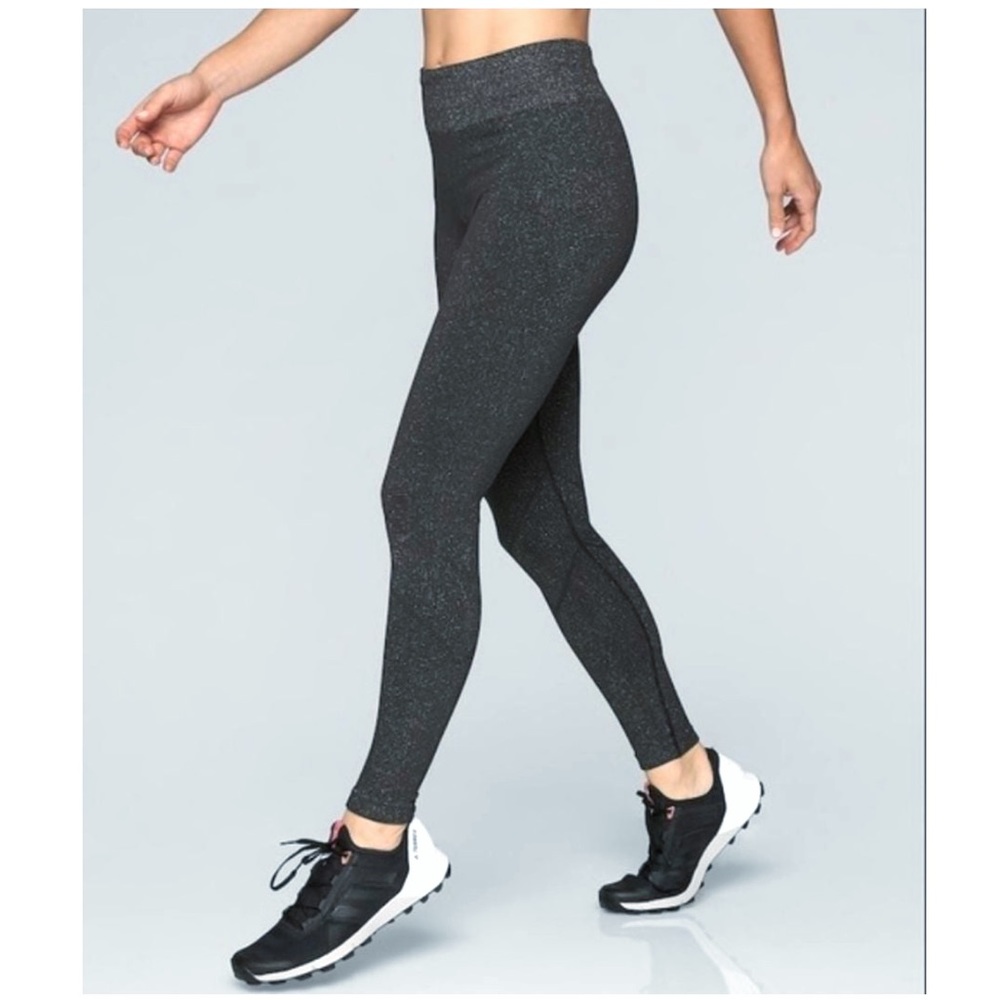 NWOT Athleta shimmer seamless leggings